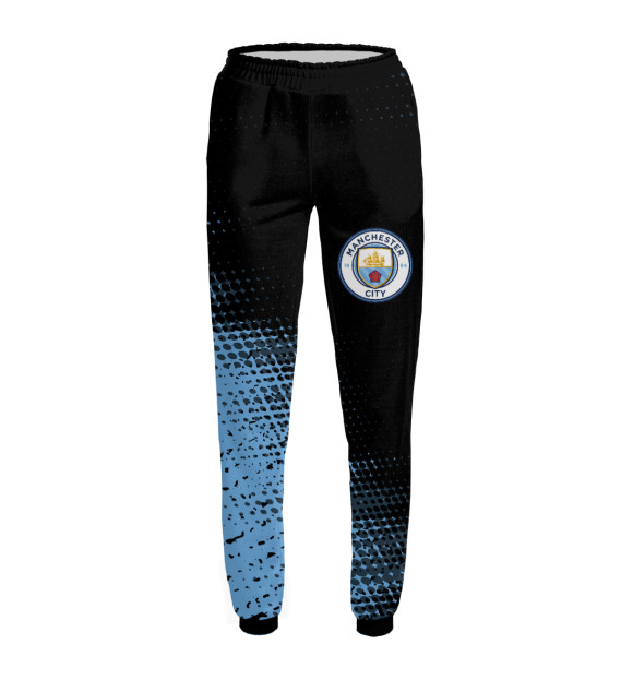 Женские спортивные штаны с изображением Manchester City цвета Белый