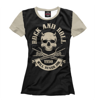 Rock N Roll - skull