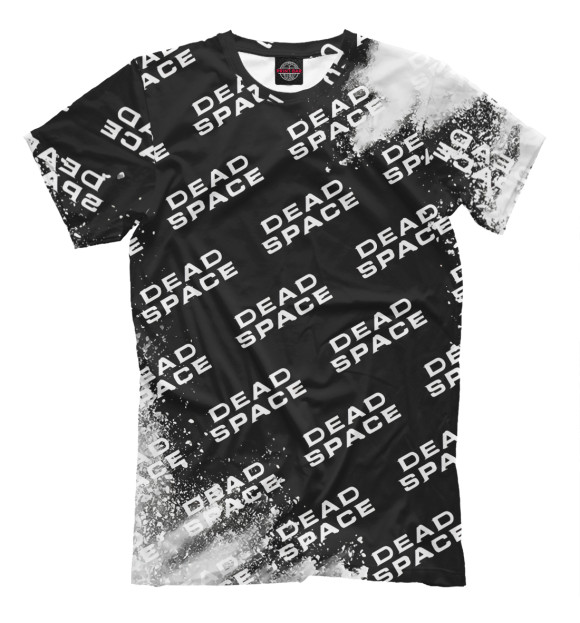 Мужская футболка с изображением Dead Space цвета Белый