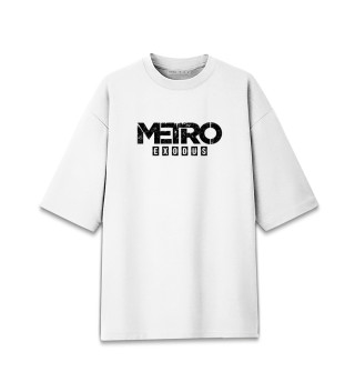 Мужская футболка оверсайз Metro Exodus