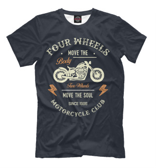 Мужская футболка Motorcycle Club