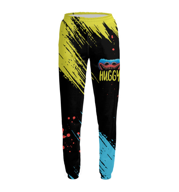 Женские спортивные штаны с притом Poppy Playtime цвета Белый Женские спортивные штаны с изображением Poppy Playtime цвета Белый