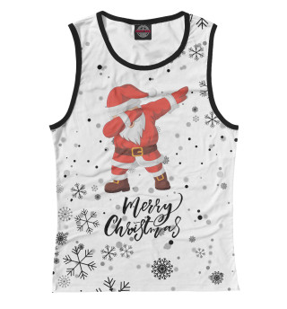 Майка для девочки Santa Dabbing