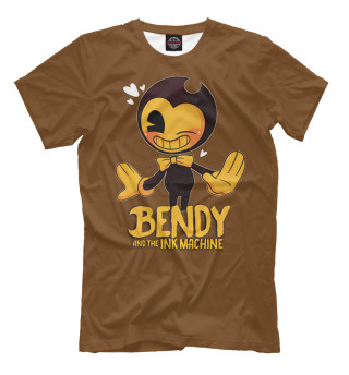 Мужская футболка Bendy and the ink machine