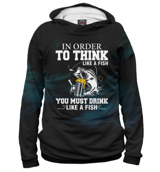 Худи для мальчика Order To Think Like A Fish