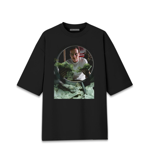 Мужская футболка оверсайз с изображением Breaking Bad цвета Черный