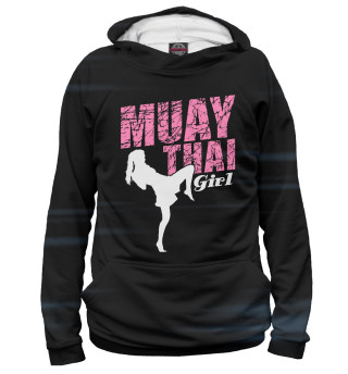 Мужское худи Muay Thai Girl