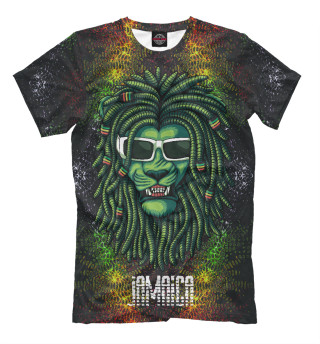 Мужская футболка Lion Jamaica