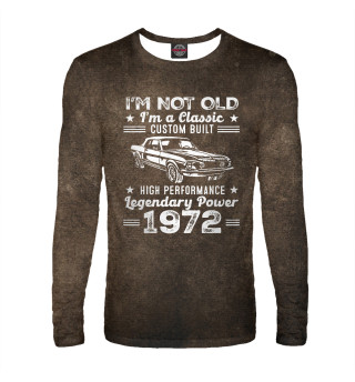 Мужской лонгслив I'm Not Old I'm 1972