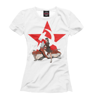 Женская футболка Советская фантастика