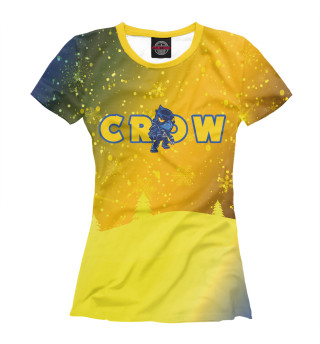 Футболка для девочек Brawl Stars Crow - Снежный