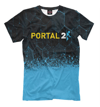Мужская футболка Portal | Портал 2