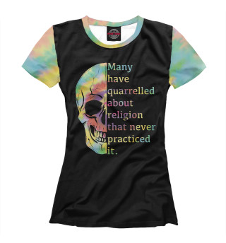 Футболка для девочек Tie Dye Мишка