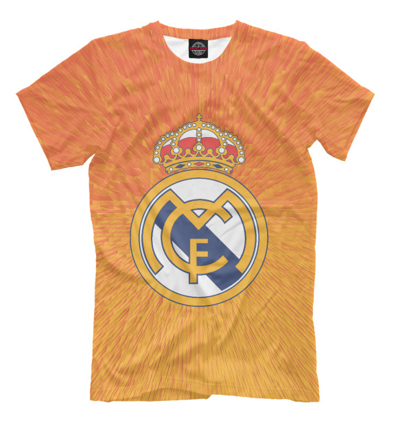 Футболка для мальчиков с изображением Real Madrid цвета Белый