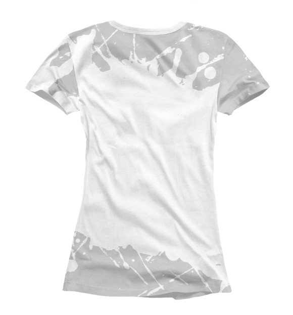 Женская футболка с изображением Таня / Ограниченная Серия цвета Белый