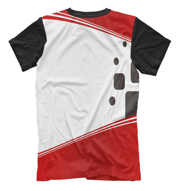 Мужская футболка с изображением FC Milan / Милан цвета Белый