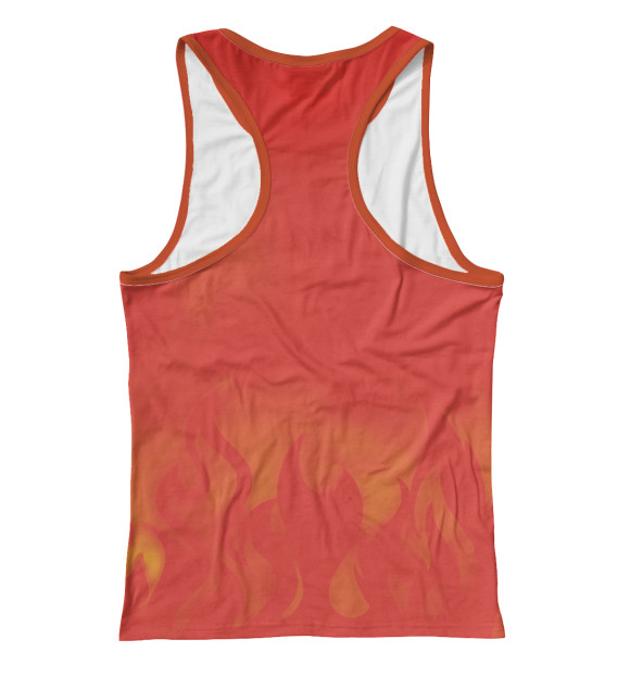 Женская майка-борцовка с изображением Bloodhound цвета Белый