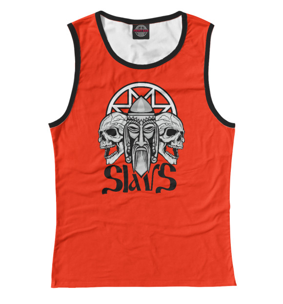 Майка для девочки с изображением Славяне цвета Белый