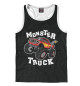 Мужская майка-борцовка Monster truck