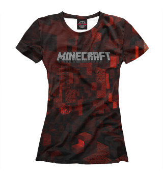 Футболка для девочек Minecraft
