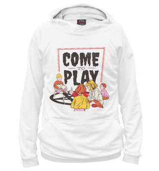 Женское худи Come to play