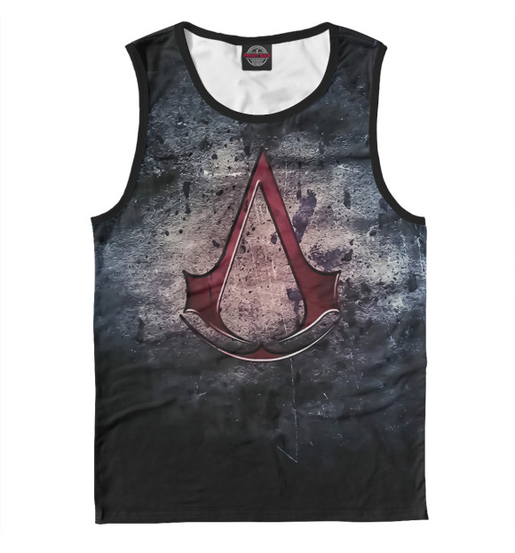 Мужская майка с изображением ASSASSIN'S CREED цвета Белый