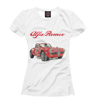 Женская футболка Alfa Romeo motorsport