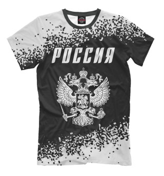 Мужская футболка Россия Sport - Герб