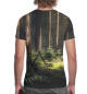 Мужская футболка Медведь в лесу
