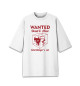 Мужская футболка оверсайз Wanted Cat