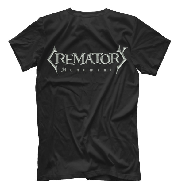 Футболка для мальчиков с изображением Crematory - Monument цвета Белый