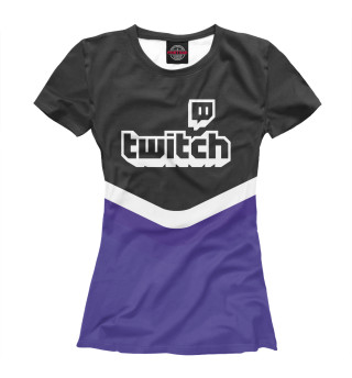 Женская футболка Twitch