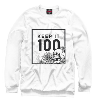 Свитшот для девочек Keep it 100