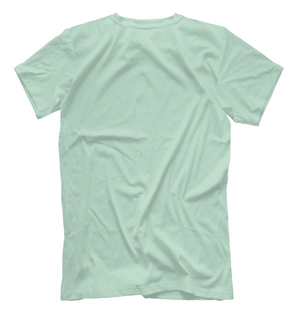 Мужская футболка с изображением Очаровательная малютка цвета Белый