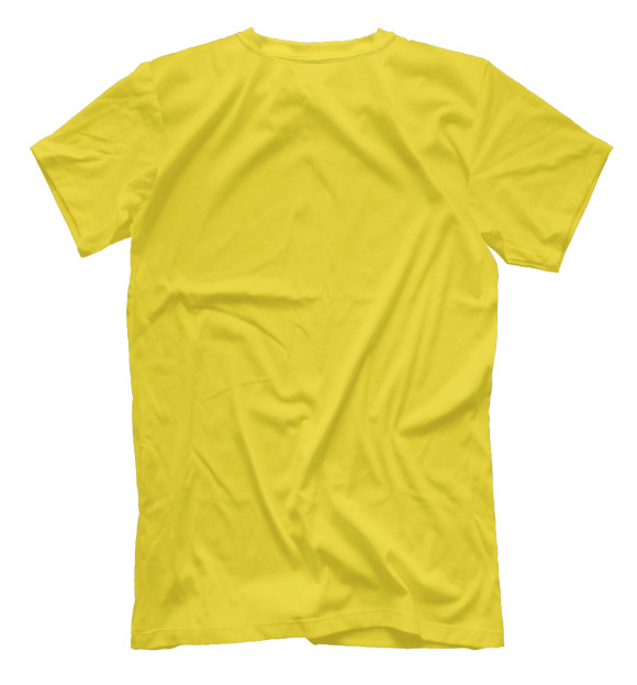 Футболка для мальчиков с изображением Цвет Рапсово-желтый цвета Белый