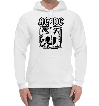 Мужской хлопковый худи AC/DC