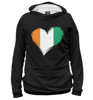 Худи для девочки Сердце Ирландии