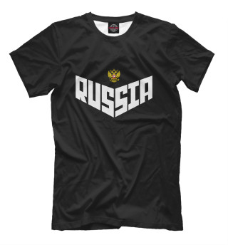 Мужская футболка Russia