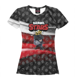 Женская футболка Ворон Brawl Stars