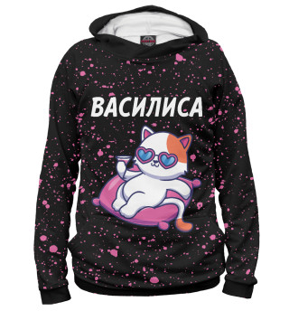 Женское худи Василиса + Кошечка