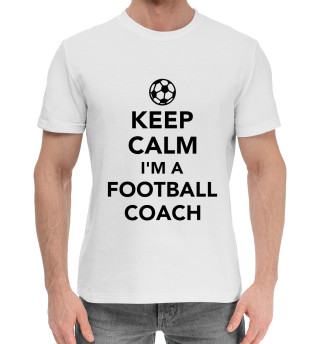Хлопковая футболка для мальчиков Футбольный тренер