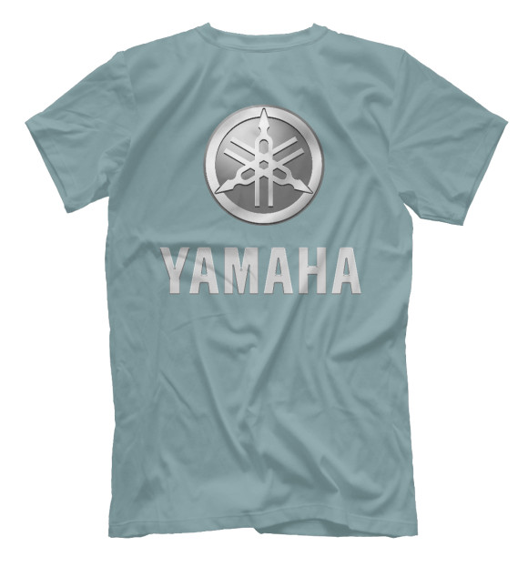 Футболка для мальчиков с изображением Yamaha цвета Белый