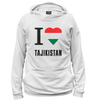 Худи для девочки I love Tajikistan