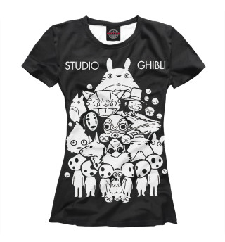 Женская футболка Студия GHIBLI