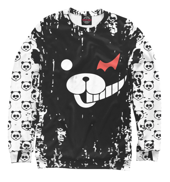 Женский свитшот с изображением Danganronpa цвета Белый