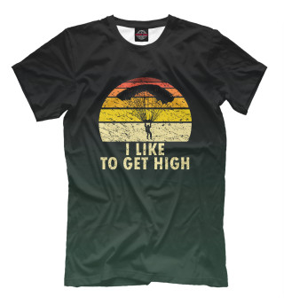 Мужская футболка I Like To Get High