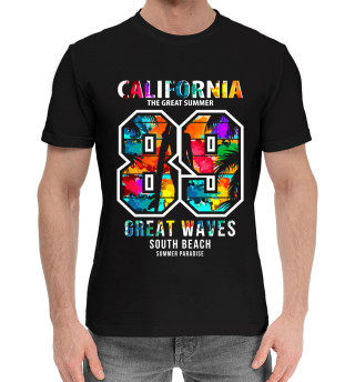 Мужская хлопковая футболка California