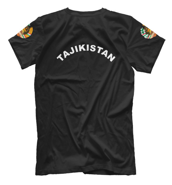 Футболка для мальчиков с изображением Tajikistan цвета Белый