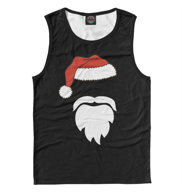 Майка для мальчика с изображением Новый год цвета Белый