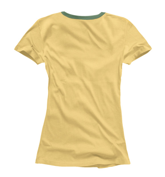 Женская футболка с изображением Pele the king цвета Белый